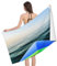 Mikrofaser Strandtuch Surfbrett 160x80 cm, 3D Surfen Maritim Abenteuer Badetuch für Erwachsene Weiches Leicht Handtuch Schnelltrocknend Sandfreies Strandhandtuch
