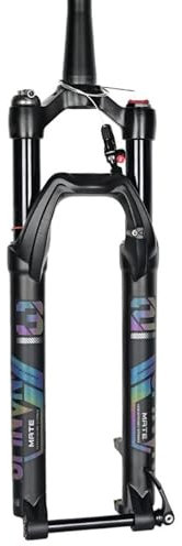 KLYso Escursione 120mm Regolazione Del Rimbalzo 15mm Perno Passante Forcella Anteriore For Mountain Bike 1-1/2'' Conica Manuale/Romote(Remote,29'')