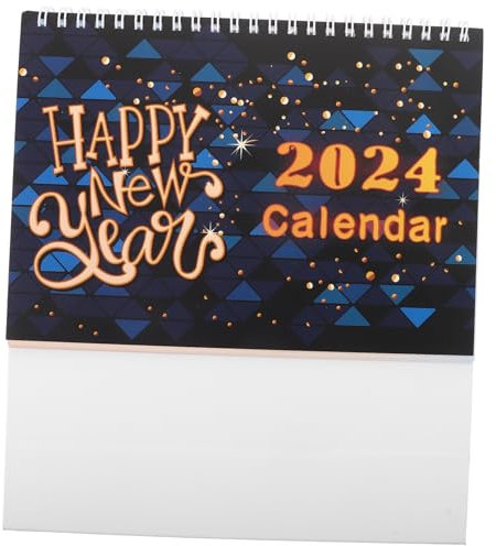 HAPINARY Desktop Ornamente Tischkalender Notiz Tischkalender Täglicher Gebrauch Monatskalender Büro Tischkalender Bürokalender Büro Monatskalender Notiz Standkalender Täglicher