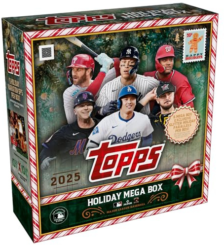 2025 Topps Holiday Baseball - Factory Sealed - Mega Box