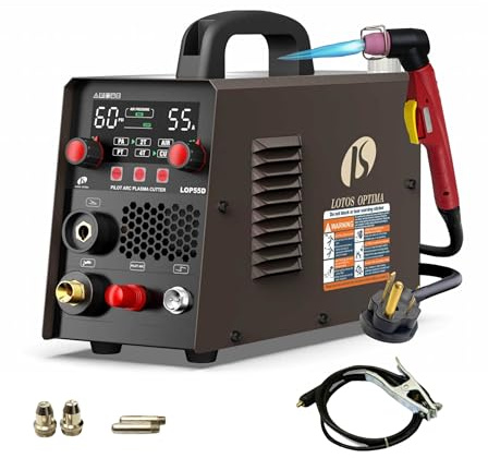 LOTOS LOP55D 55A Non-Touch Pilot Arc Plasma Cutter 110V/220V