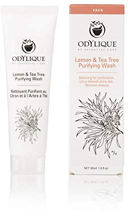 Odylique Lemon & Tea Tree Cleanser | 30ml | Purifying Wash | For Oily & Acne Prone Skin