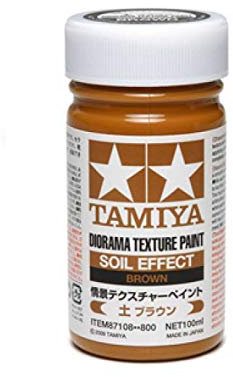 Tamiya 87108 Modellbau-Spachtelmasse Braun 100ml