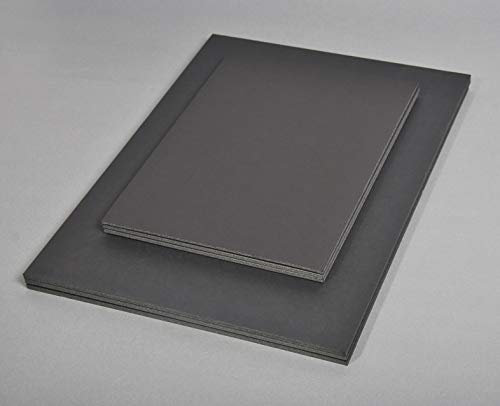 Clairefontaine 93649C Packung (mit 30 Schaumkartons, DIN A4, 21 x 29,7 cm, 3 mm, ideal für Modellieren und Dekorationsarbeiten, leicht und einfach zu bearbeiten, chlorfrei) 30er Pack schwarz