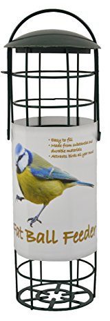 Green jem Bird Suet Fat Ball Feeder, 8.5x8.5x24 cm, 20263