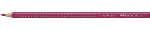 FABER-CASTELL 112425 - Buntstift 2001, Colour Grip, purpurrosa, 1 Stück