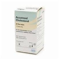 Accu-trend Plus Test Strips Cholesterol - 25 ea by Accutrend