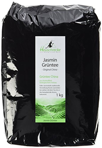Heuschrecke Bio Jasmin Grüntee China, 1 kg