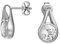 Esprit Damen-Ohrringe Glamour Solitaire ER92390A, Zirkonia