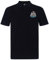 Newcastle United FC Official Football Gift Mens Crest Polo Shirt Black XL