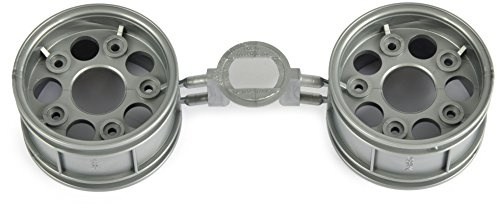 TAMIYA 310440610 - Zubehör: Porsche 911 RSR Felge hinten, 26 mm, 2 Stück, Silber
