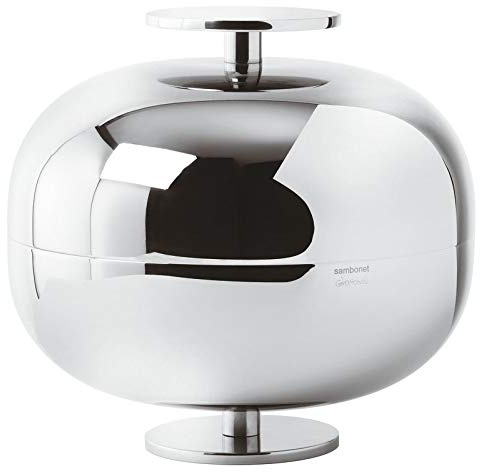 Sambonet Centro Tavola Cm 24 H22 Gio Ponti Inox | Sambonet Gio Ponti – Centrotavola Rotondo Ø 24 cm × h 22 cmEleganza, funzionalità e design italiano in un unico oggetto: il