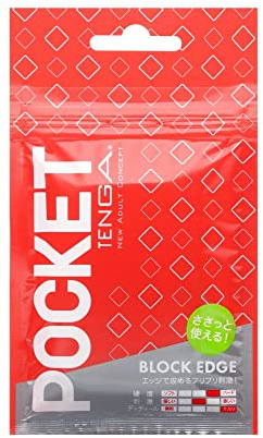 Tenga Pocket Textured Masturbator Sleeve Block Edge