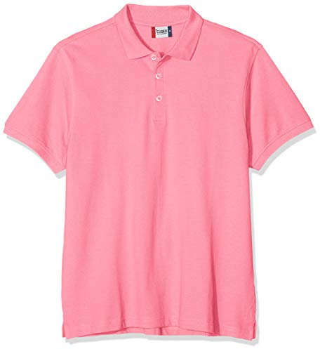 CliQue Herren Classic Lincoln Polo Polohemd, Rose, L