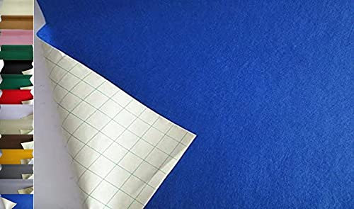 StoffBook ROYALBLAU EDEL BASTELFILZ FILZSTOFF SELBSTKLEBEND KLEBEFILZ STOFF STOFFE, B814