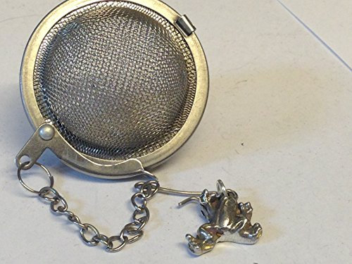 CRAPAUD Grenouille 1.8 cm x 1.7 cm Tg329 Boule à thé en maille filet Infuseur sphérique en acier inoxydable Passoire Postées par nous cadeaux pour tous 2016 à partir de Derbyshire britannique.