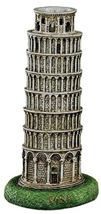 Schiefer Turm Pisa Torre 10 cm Poly Modell Souvenir Italien Italy