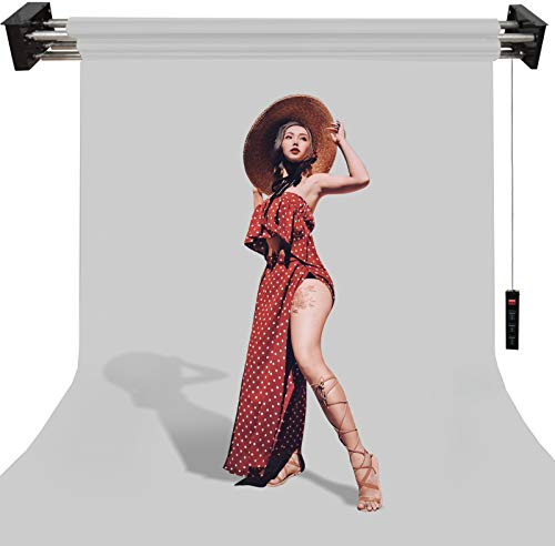 4 Roller Motorized Wired Remote Control Wall Ceiling Background Support System for Photography Paper Backdrop