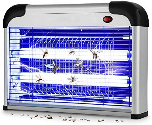 Cefrank Zapper Elettrico per Insetti, Killer di Insetti Volanti per zanzare Indoor Trappola per disinfestazione da 2800 V con Luce di attrazione da 20 W