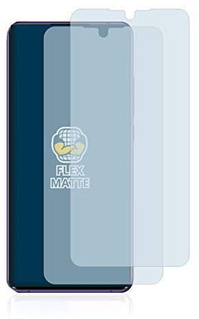 BROTECT Full-Cover Schutzfolie Matt für Xiaomi Mi Note 10 Lite (2 Stück) - Full-Screen Displayschutz-Folie, 3D Curved, Anti-Reflexion