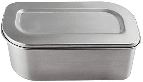Lurch 240938 Lunchbox/Salatdose (1200ml) aus Edelstahl