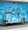 MyMaxxi Küchenrückwand Folie selbstklebend matt - einfache Montage ohne Bohren 0,4mm stark Versteift - Motiv Wasser 60cm hoch - Spritzschutz Küche Klebefolie - Luftblasen Meer tauchen 180 x 60cm