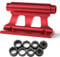 Bike Car Rack Carrier, Bicycle Fork Carrier Fixed Clip, Aluminum Alloy Tensioner Fork Mount for Outdoor Travel Transporting Bicycle