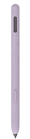 Love MEI Funda para Samsung Galaxy Tab S7/S7 FE/S8/S 8Ultra/S9/S9 FE/S9 Ultra/S10/S10 Ultra S Funda para lápiz capacitivo antideslizante con textura de piel (morado)