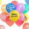 Einschulung Deko Ballons, 25 Stück Schulanfang Schulstart Schulkind Schuleinführung Deko Ballons, 2025 Einschulung Party Dekoration Farbmix Junge Mädchen