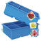 Silicone Ice Cube Trays - Large Ice Cube Moulds - Square Ice Cube Molds - BPA Free Reusable Ice Cube Moulds - Large Square Moulds for Cocktail, Whiskey (Blue Set of 2)