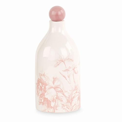 Formoso Bomboniera Bottiglia Olio Toile Colore Cipria h 16 cm 300 ml con Scatola Art 29905