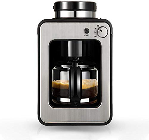NOALED Cafetera por Goteo con Filtro, cafetera Americana con Jarra de Vidrio aislada, Sistema antigoteo, Tipo Filtro Reutilizable