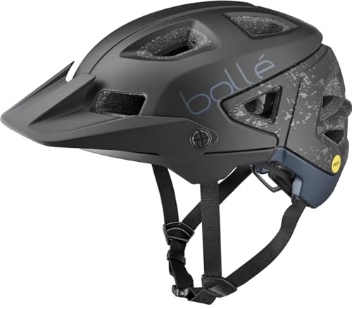 Bollé - Trackdown MIPS, Mineral Black Matte, No Lens Reference, Medium, Bike Helmets, Unisex, Adult