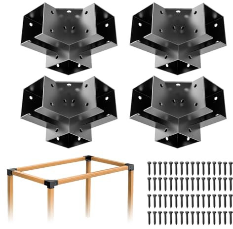 pergola 4x4 4pcs 3 voies