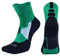 Männer Frauen Mittlerer Kanister Bewegungshandtuch Baumwolle Atmungsaktiv Badminton Walking Adventskalender 24 Socken (Green, XL)