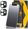 JEHOO for iPhone 11 Matte Screen Protector, 2 Pack Anti-Glare Tempered Glass and 2 Pack Camera Lens Protector, Smooth as Silk, Anti-Reflection, Anti-Fingerprint Film with Installation Frame