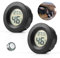 LCD Digital Hygrometer Thermometer, Reptile Thermometer, Humidity Meter for Greenhouse Dehumidifiers Humidifiers Basement Babyroom Home Office, Switchable Celsius/Fahrenheit Black (2)