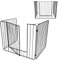 Trendi Heavy Duty Fire Guard Screen with Front Door | For Fireplace, Open Fire, Log Burner | Fireguard to Keep Children, Babies, Dogs, Cats, and Pets Safe | Durable Screen for Home Safety