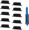 DAJISI 10Pcs Adhesive Pen Holder Silicone Pencil Holder Adhesive Pen Holder for Desk Pencil Holder Marker Holder for Clipboard Wall Classroom School Office Desk Accessories Teacher Supplies