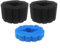 SMZhomeone Pool-Filterschwamm, Ersatzmedien, 152 x 92 mm, 152 x 33 mm, blau-schwarz, Schaumstoff-Set für Schwimmbad-Filtrationssystem zur effektiven Aufnahme von Schmutz