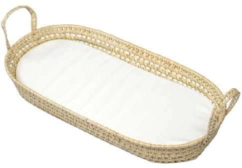 SEVIRA KIDS - Wickelauflage + Korb aus Naturfasern