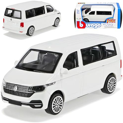 Generisch V*W T6.1 Personen Transporter Weiss Modell Ab 2003 Version ab 2019 1/43 Modell Auto