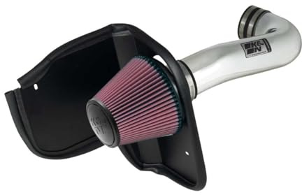 K&N Cold Air Intake Kit: High Performance, Increase Horsepower: Compatible with 2005-2010 JEEP (Commander, Grand Cherokee) 77-1549KP