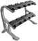 Bad Company Heavy Duty Kurzhantel Ablage-System I Massiver, 2-stufiger Hantelständer für 5 oder 10 Paar Hanteln I BCA-118/-119 (5 Paare)