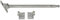 Dorma 47000000 - Selector cierre 390 puerta 2 hojas galvanizado