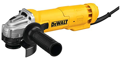 DEWALT Angle Grinder Tool, 4-1/2-Inch, Slide Switch, 11-Amp (DWE4214), Yellow