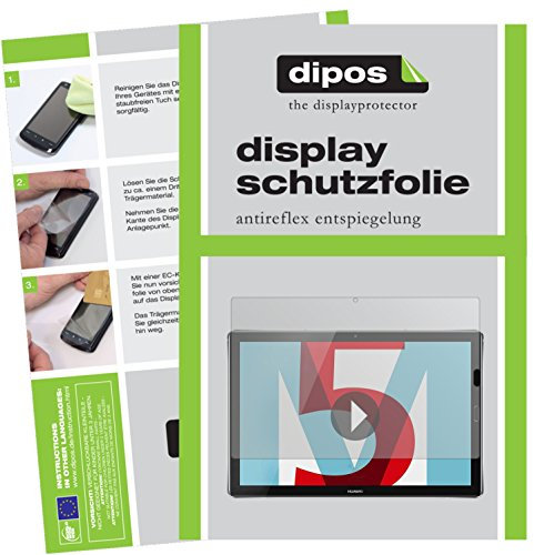 dipos I 2X Pellicola Protettiva antiriflesso Compatibile con Huawei Mediapad M5 10 Pulgada Pellicola di Protezione