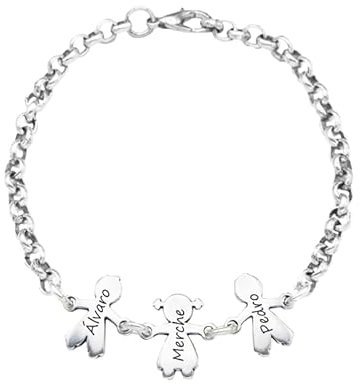 Pulsera Niños Personalizada Mamá Abuela Regalo Perfecto Día De La Madre