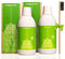 One Drop Only NATURALS – Doppelpack vegane Mundspülung ohne Alkohol à 500ml mit Bio-Minze & Bio-Aloe Vera + GRATIS Bambus Zahnbürste