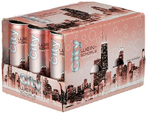 City Weinschorle Rosé (12 x 0.25l)